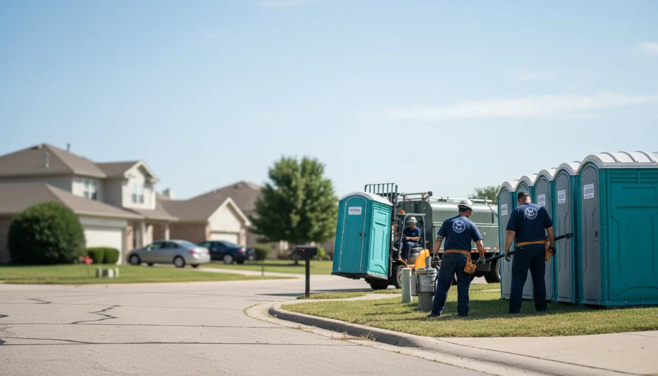 Porta Potty Rental in New Market, IA near me
